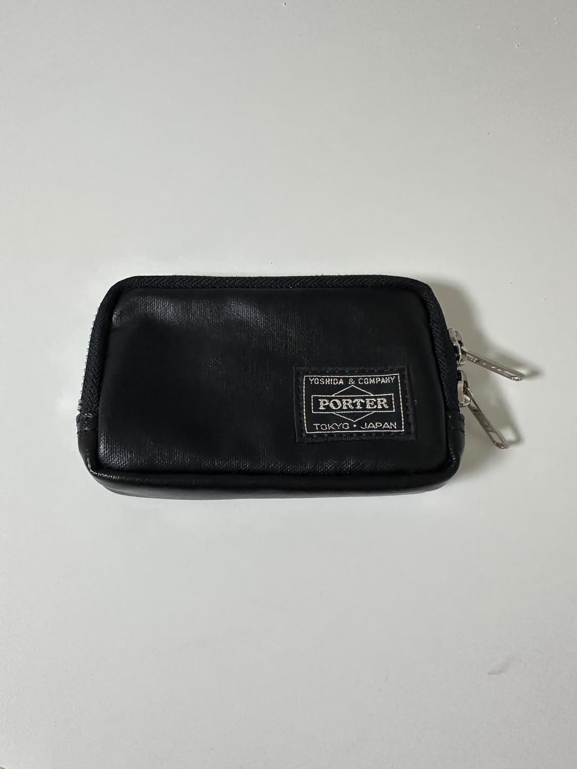 포터 프리스타일 코인케이스 카드지갑 블랙 상품이미지1