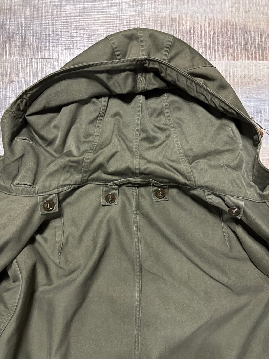 [S] 오리지널 M-51 피쉬테일 파카 1세대 진나단 야상 m51 진나단 상품이미지4