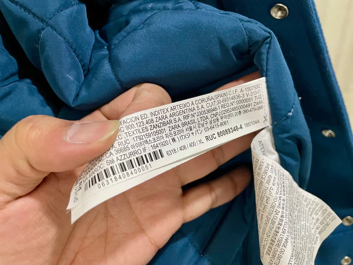 자라 / 패치 바시티 자켓, 스타디움 자켓 / XL 상품이미지7