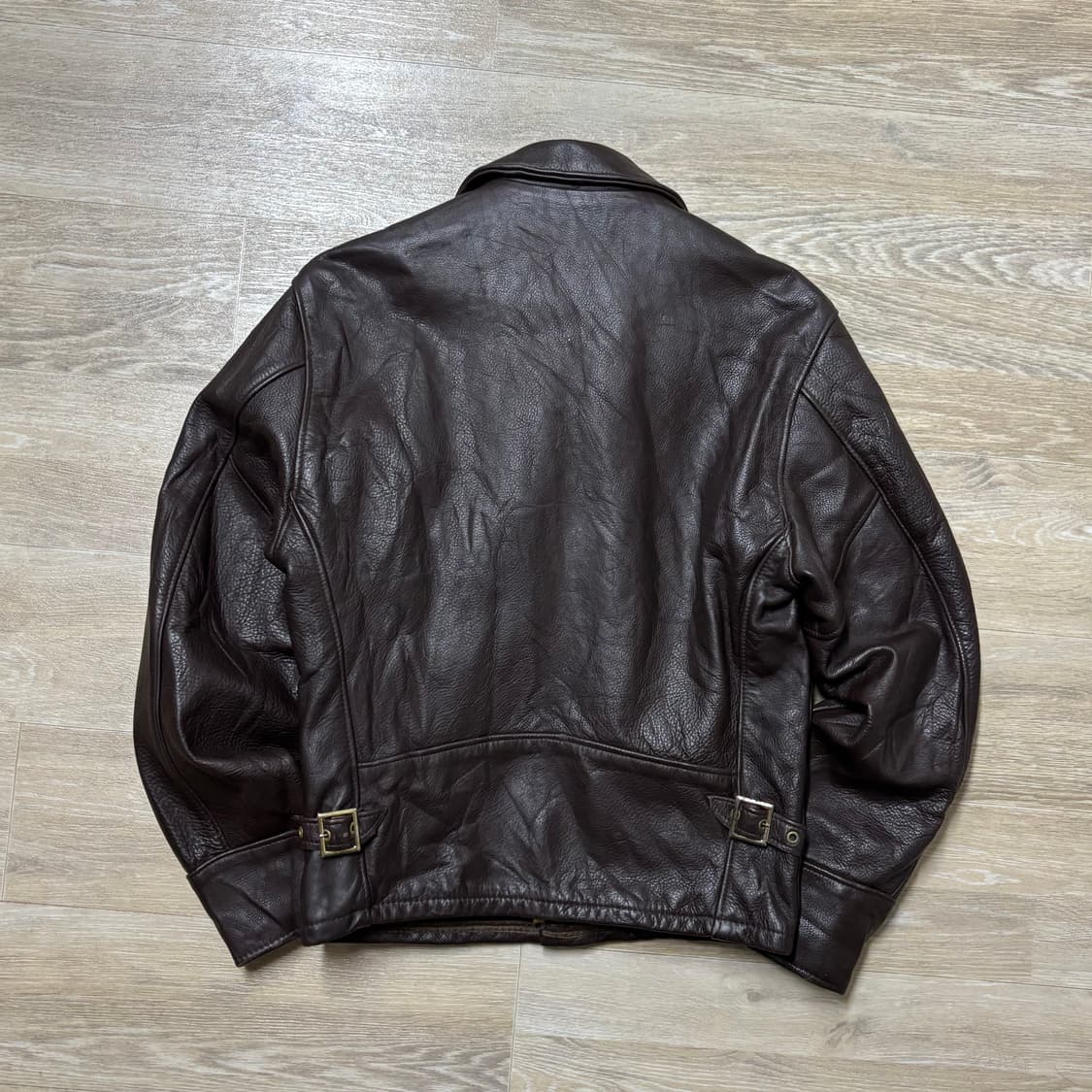 Schott Leather Jacket USA Brown  상품이미지4
