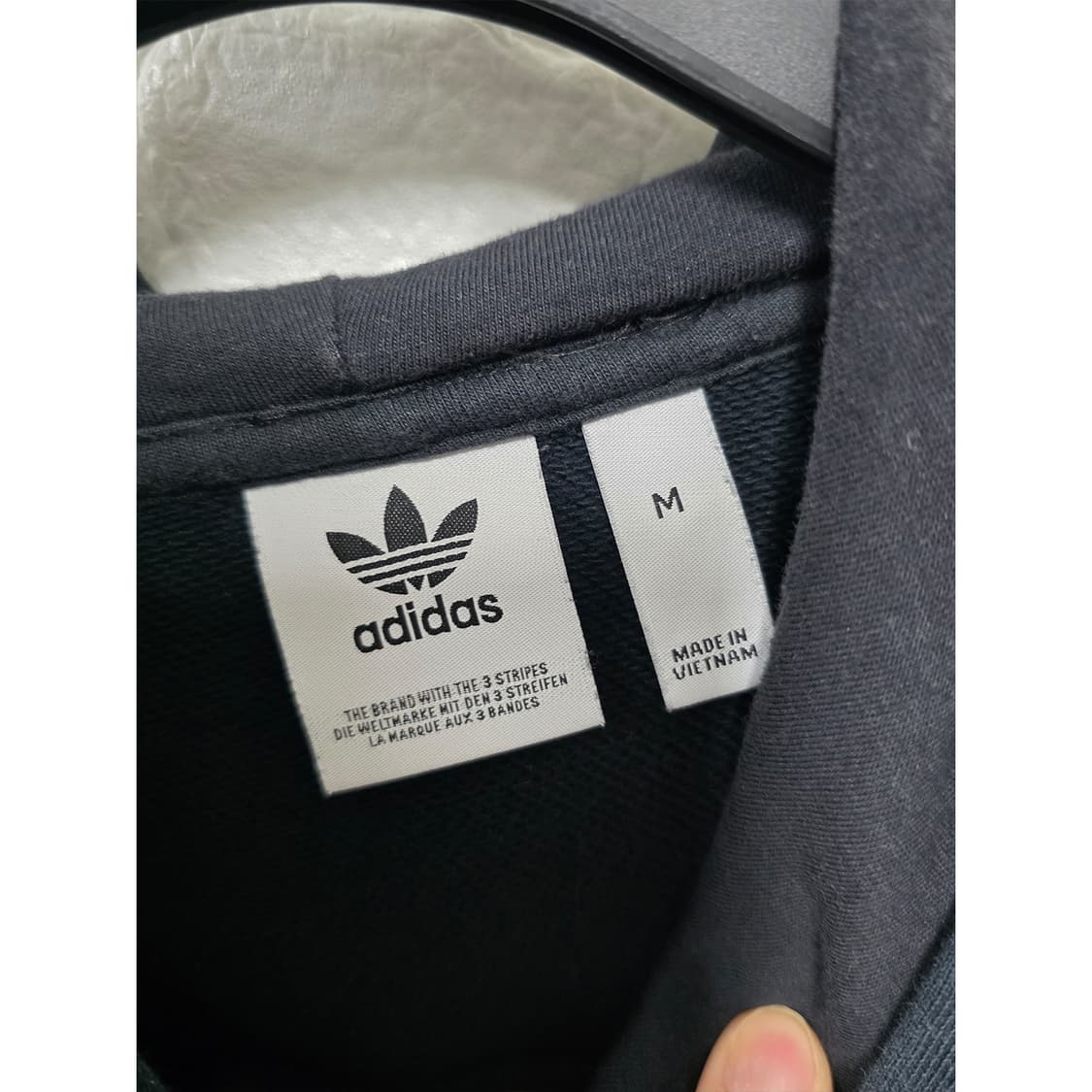 택포) 아디다스 유로파 여성 크롭 후드 M 상품이미지2