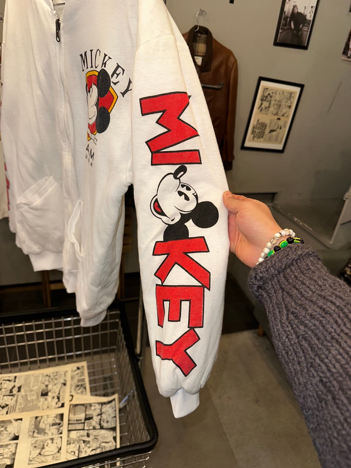 90’s Disney Mickey reversible jacket 상품이미지8