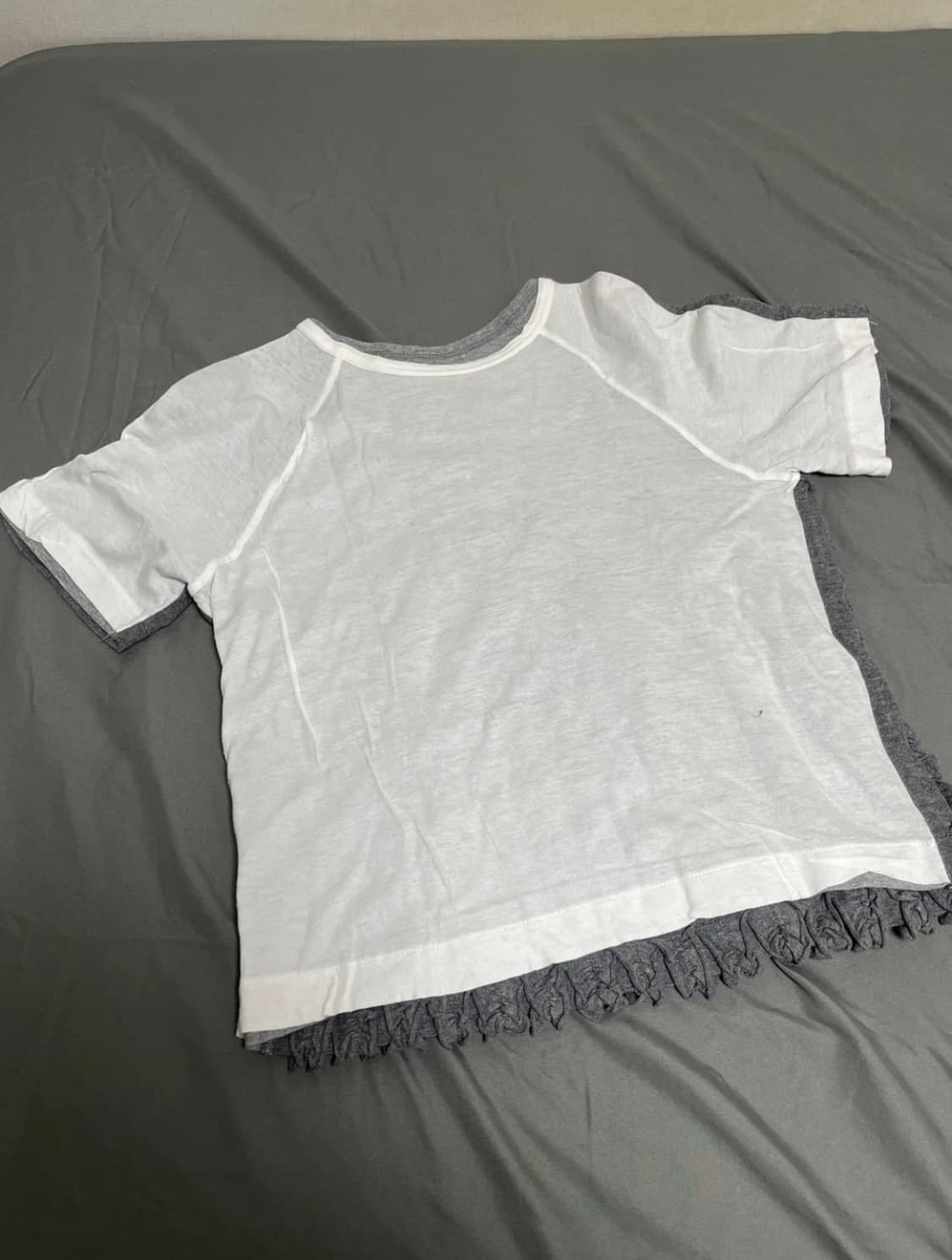 꼼데가르송 트리콧 프릴 티셔츠 상품이미지4