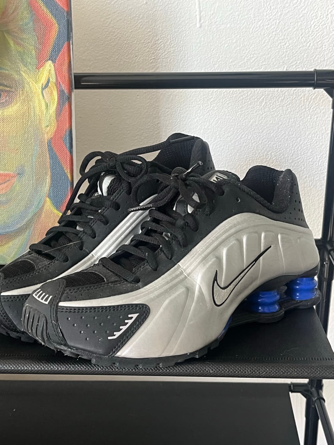 나이키 r4 블랙/블루 240 상품이미지1