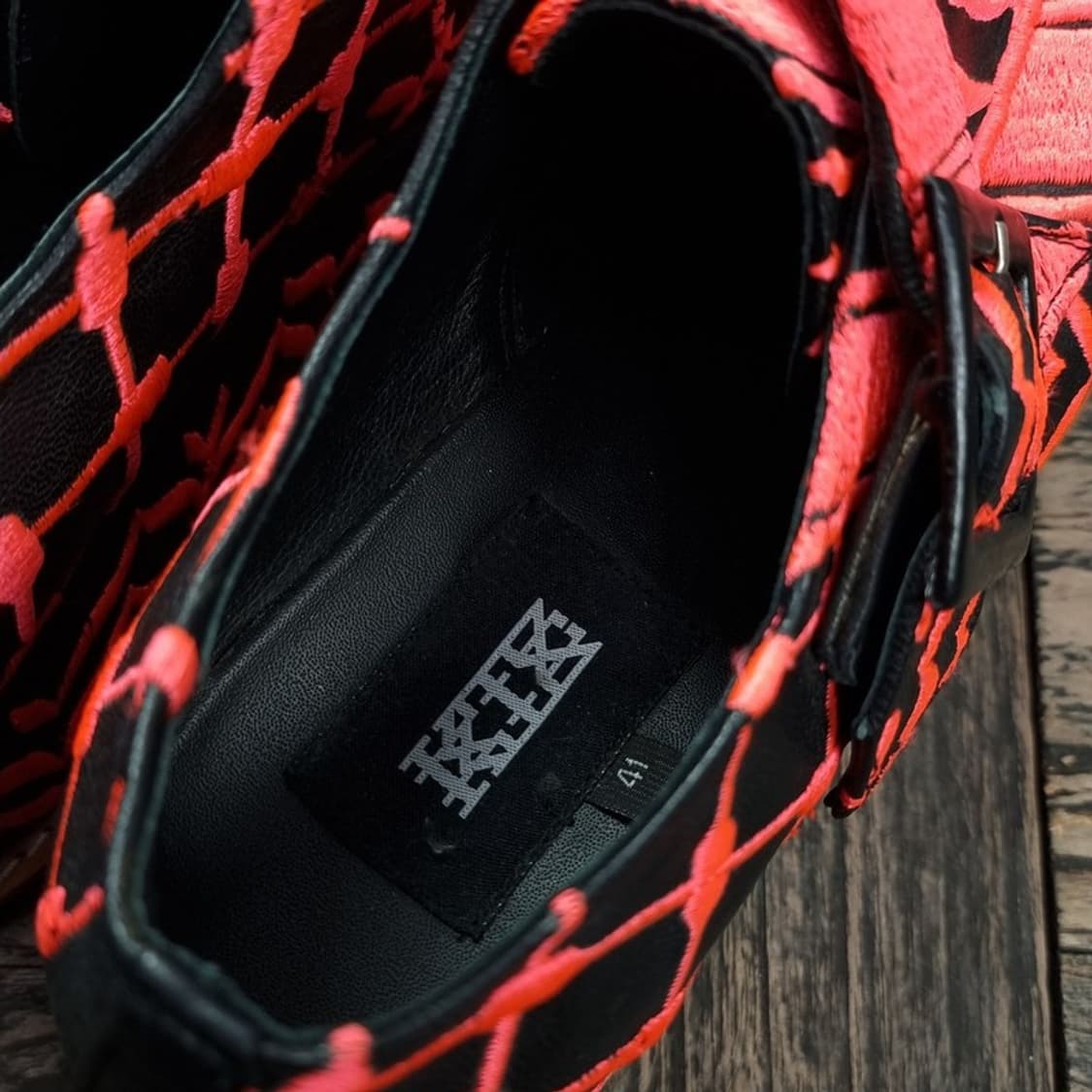 [빈티지] 펑크 플랫폼 통굽 레더 슈즈 M17101 상품이미지8