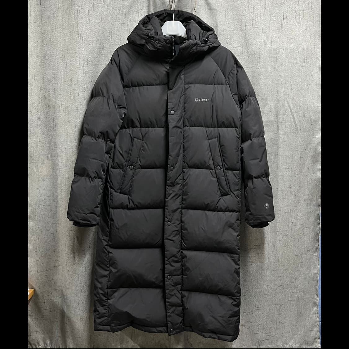 [L] 커버낫 어센틱 로고 롱패딩 점퍼 상품이미지1