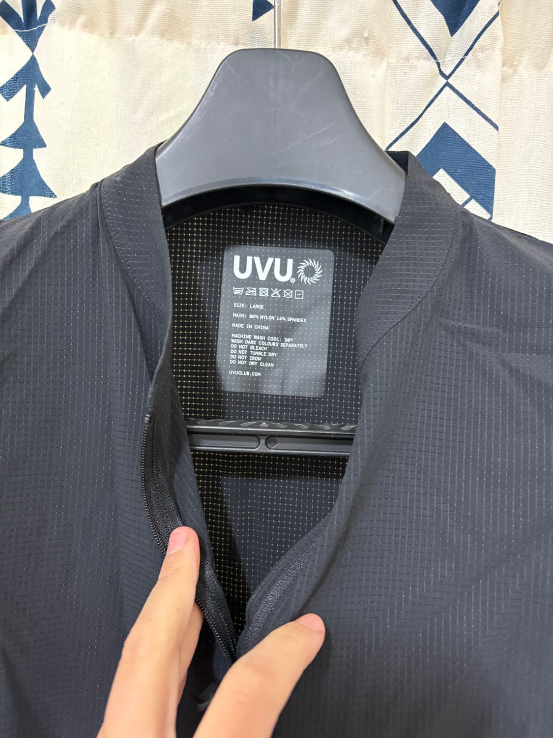 uvu 러닝 1/4 집업 상품이미지6