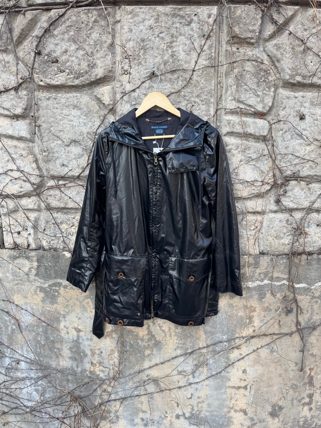 폴로 랄프로렌 빈티지 레인 코트 여성 상품이미지1