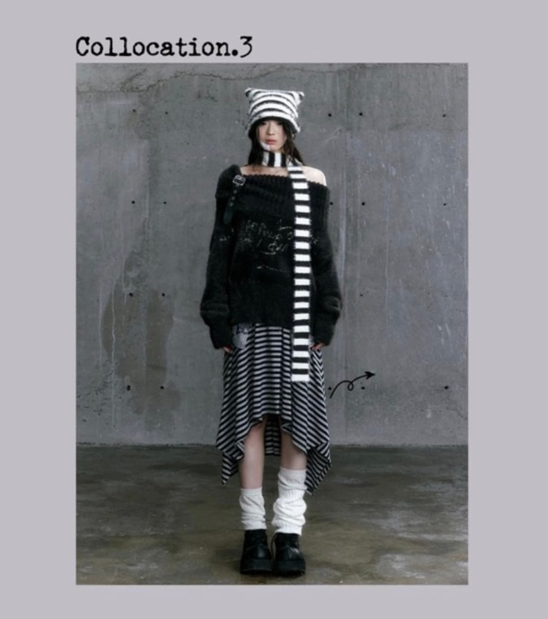 shop cor 샵코르 니트 상품이미지2