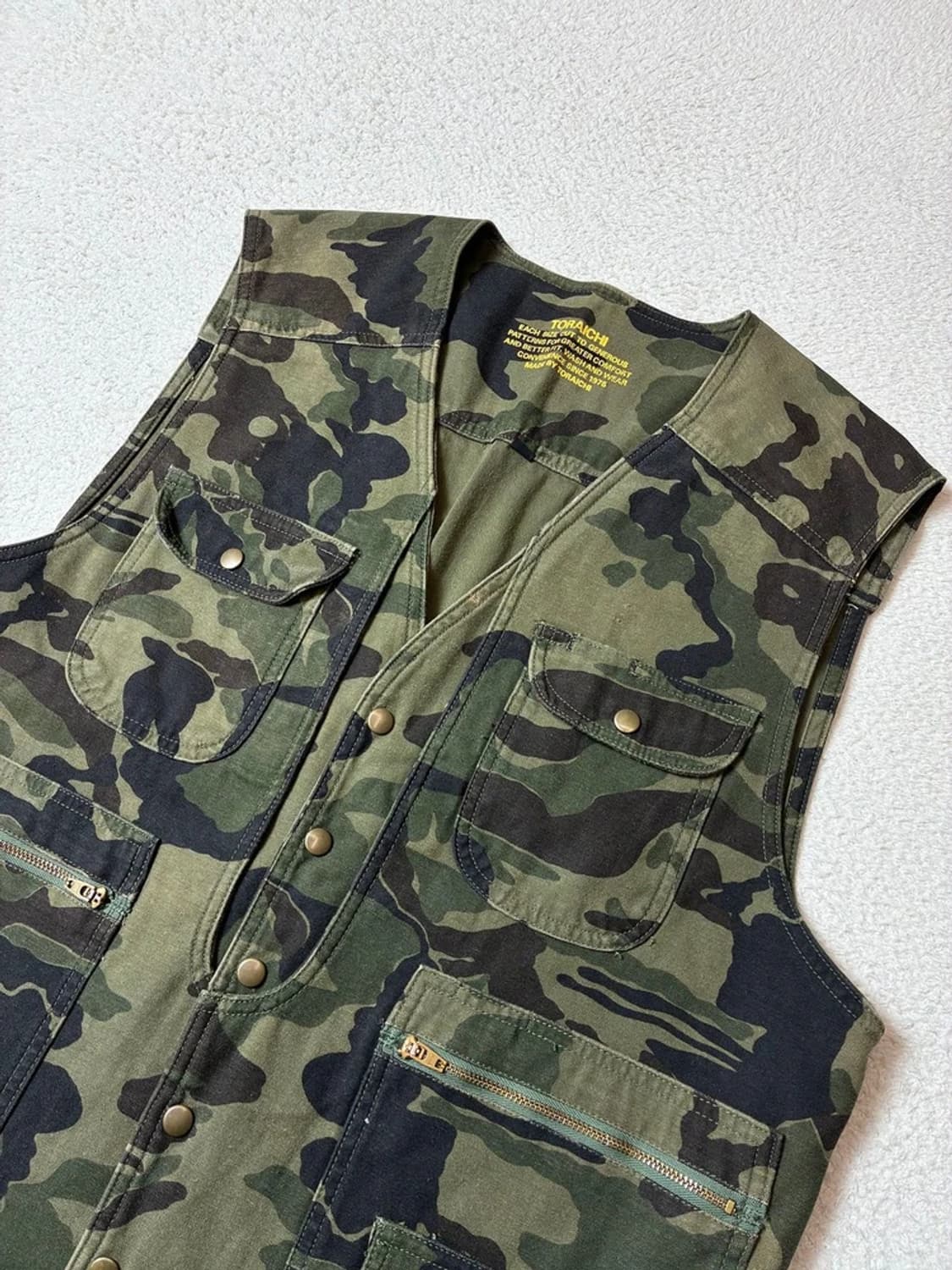토라이치 00's 유틸리티 카모 히든 베스트 PN7317 상품이미지2