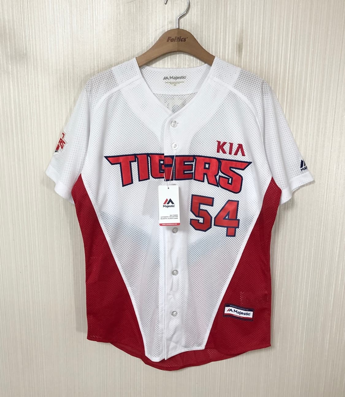 KBO 마제스틱 기아타이거즈 홈유니폼/져지 95 #54 양현종 상품이미지2