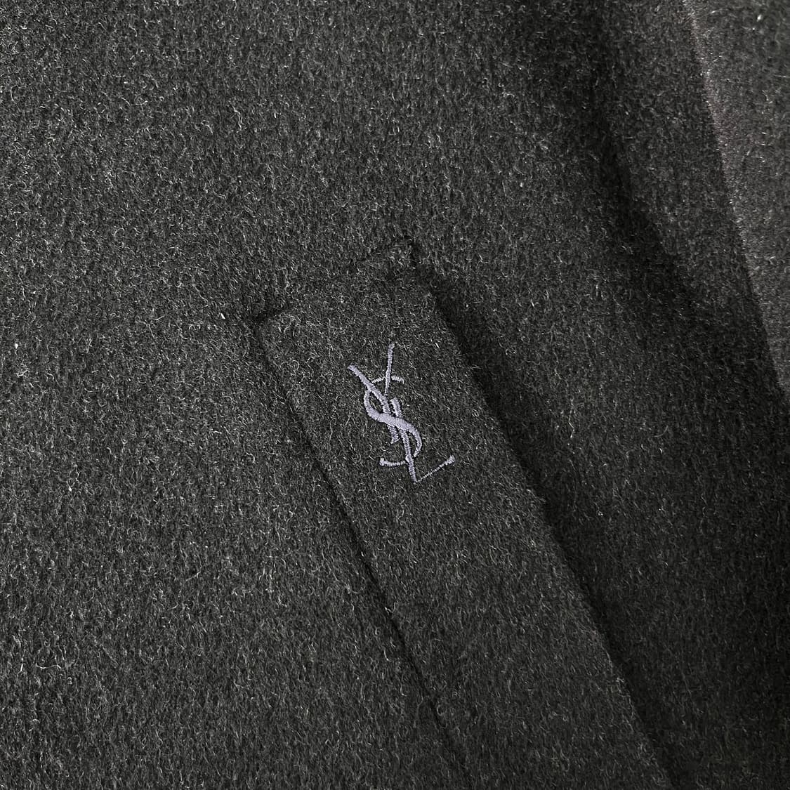 100 입생로랑 울 하프코트 자켓 상품이미지5