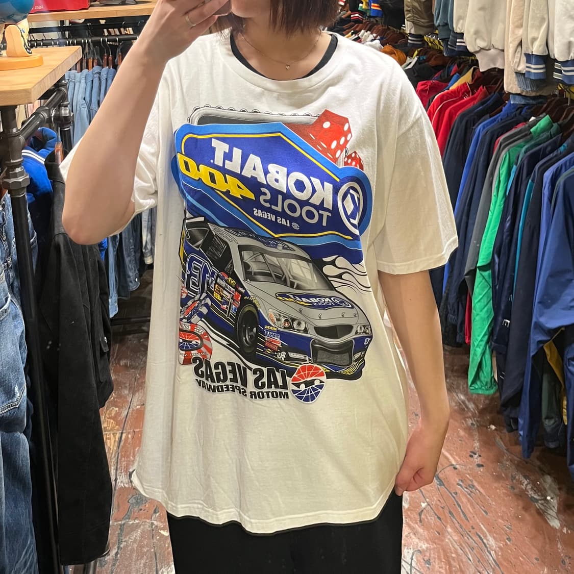 [HI] 빈티지 반팔 티셔츠 화이트 상품이미지2