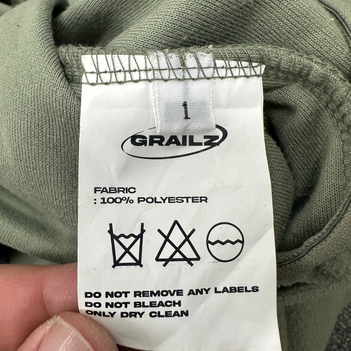 그레일즈 지오메트리 스플릿 후드집업 상품이미지4