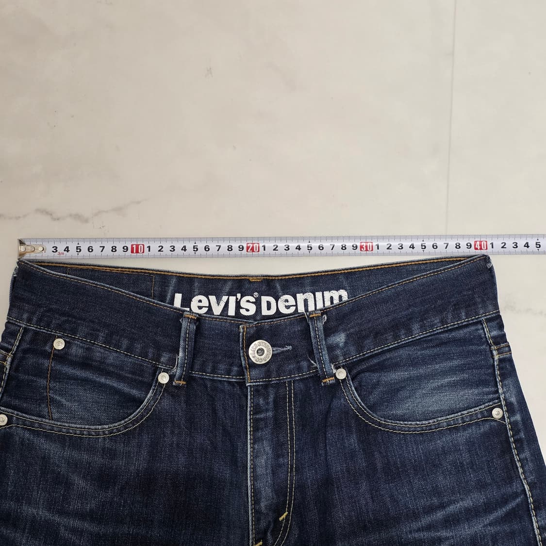 32) 리바이스 523 워싱 데님팬츠 청바지 상품이미지6