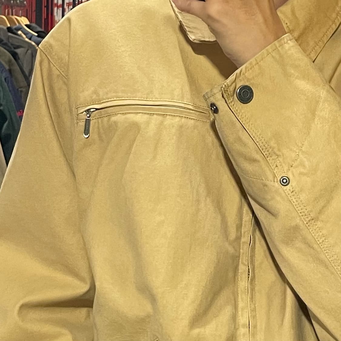 [IM] Vtg 베이지 카라 워크자켓 상품이미지6