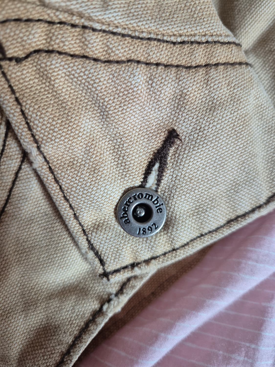 아베크롬비 디트로이트 블랭킷 워크 자켓 XL 상품이미지5