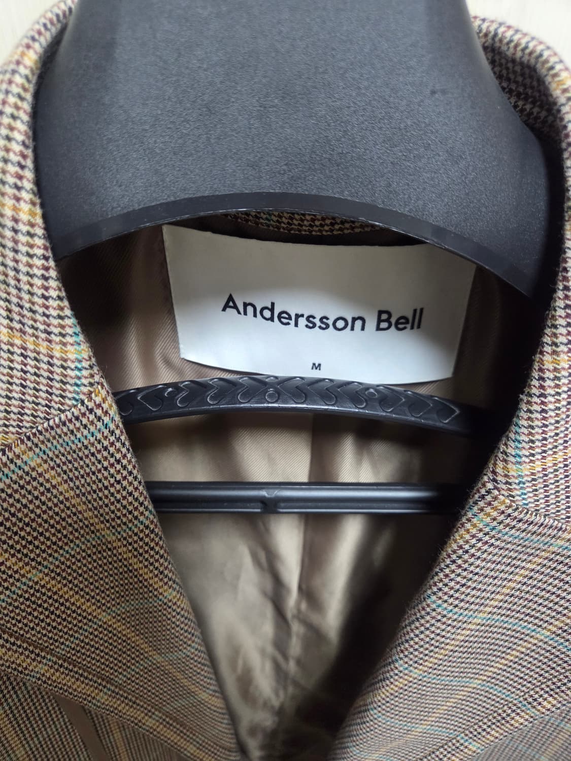 앤더슨벨 체크블레이저 M 상품이미지3