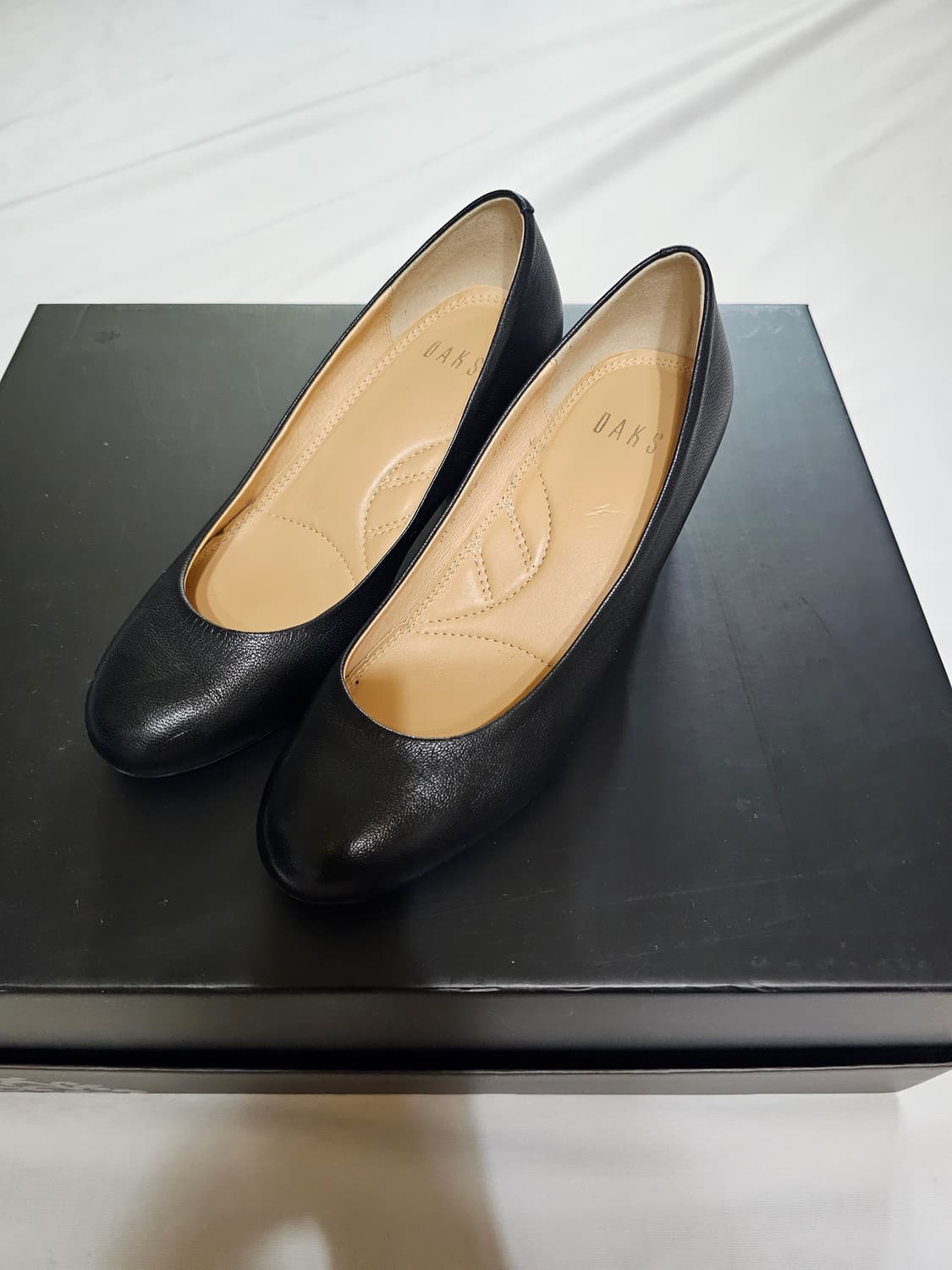 [36,230] 닥스 여성 5cm 정장구두 면접구두 블랙 기본 펌프스 상품이미지1