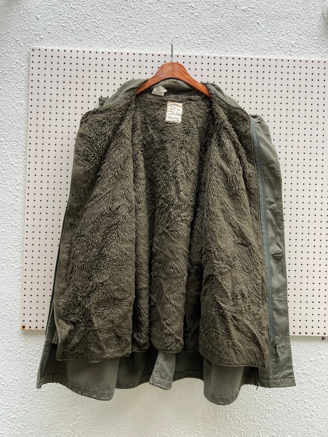 1980s FRENCH ARMY M-64 PARKA 모즈파카 개파카 상품이미지9