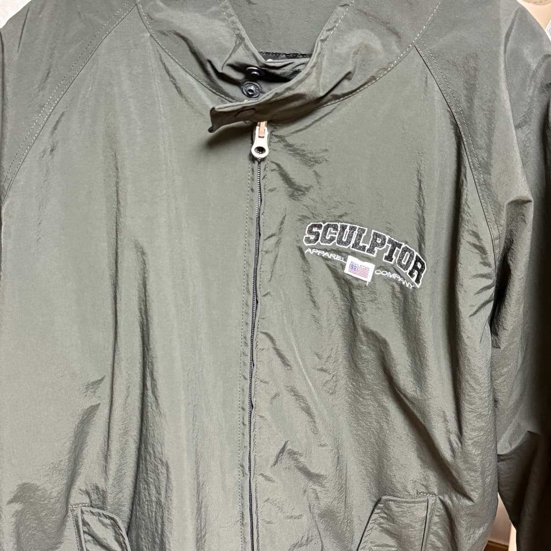 스컬프터 Button Wind Jacket Charcoal 상품이미지2