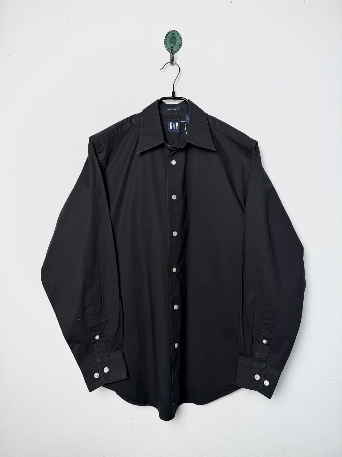 올드 갭 블랙 스트레치 셔츠 상품이미지1
