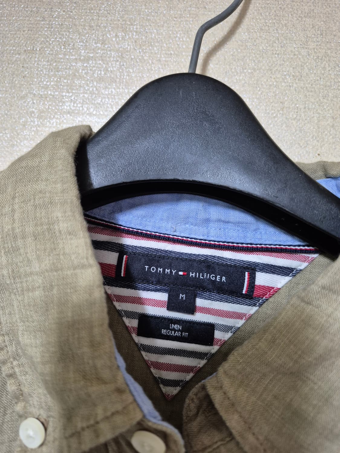 한섬 타미힐피거 린넨 퍼그먼트 워싱 셔츠 상품이미지6