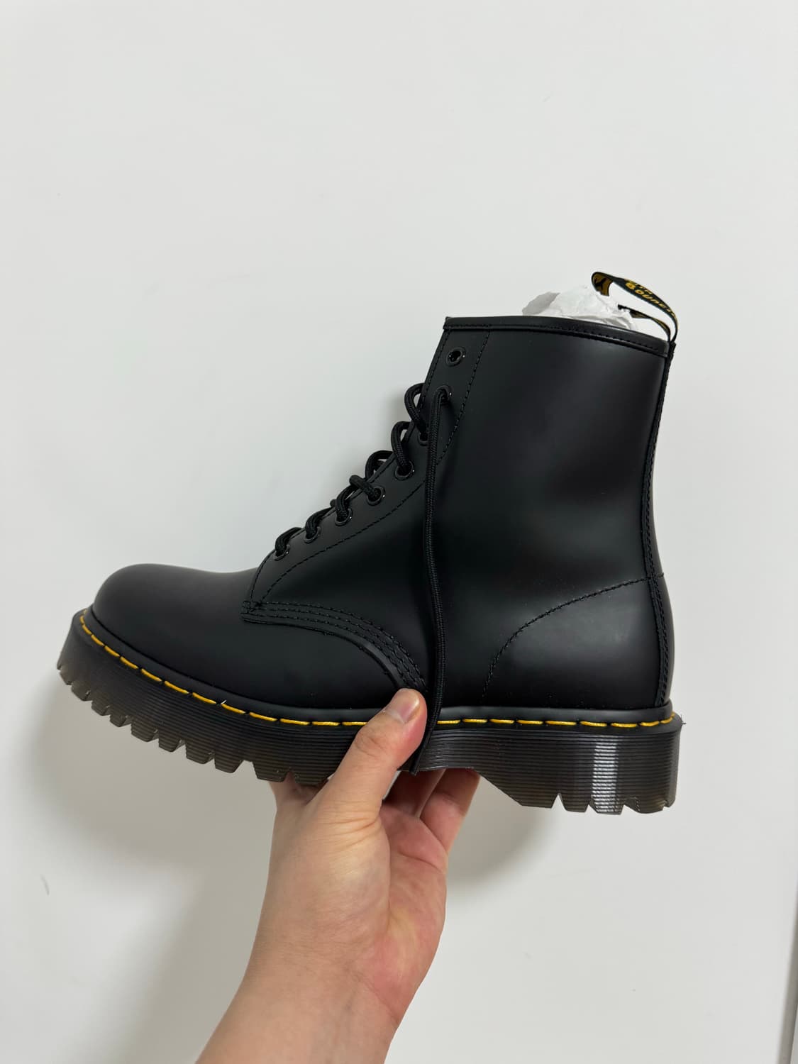 닥터마틴 1460 8홀 벡스 블랙 스무스 / 25345001 상품이미지2