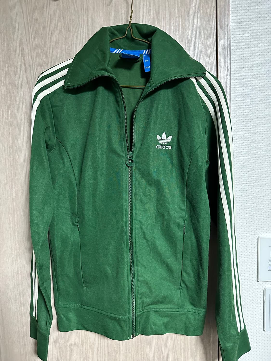 아디다스 삼선 트랙탑 자켓 그린 유로파져지 TT 90 상품이미지1