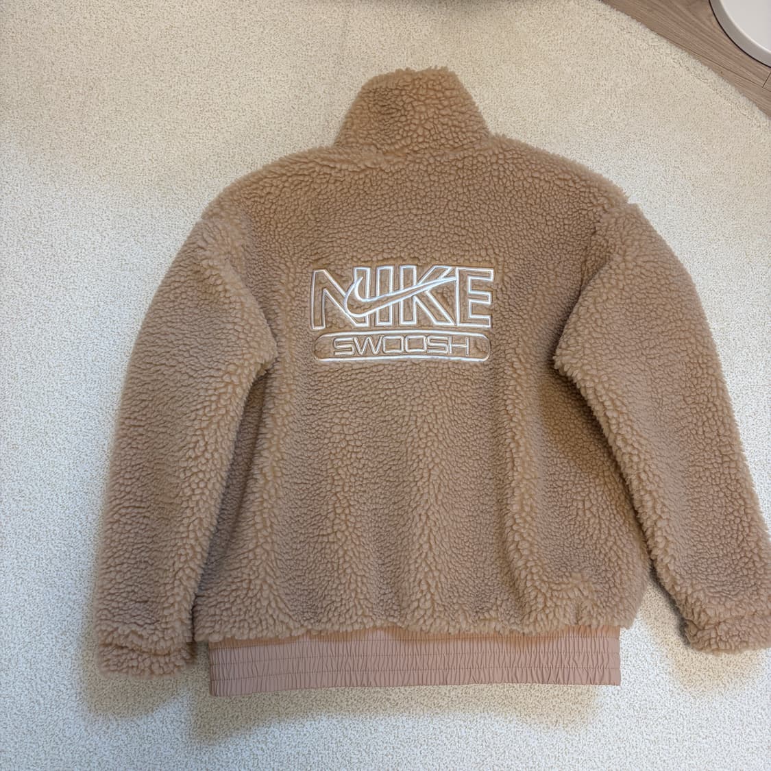 나이키 스우시 뽀글이 후리스 자켓 상품이미지4