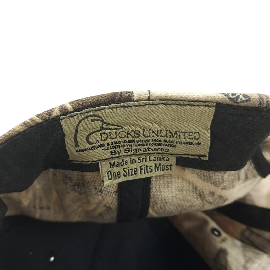 빈티지 Ducks Unlimited 카모 볼캡 P1617 상품이미지7