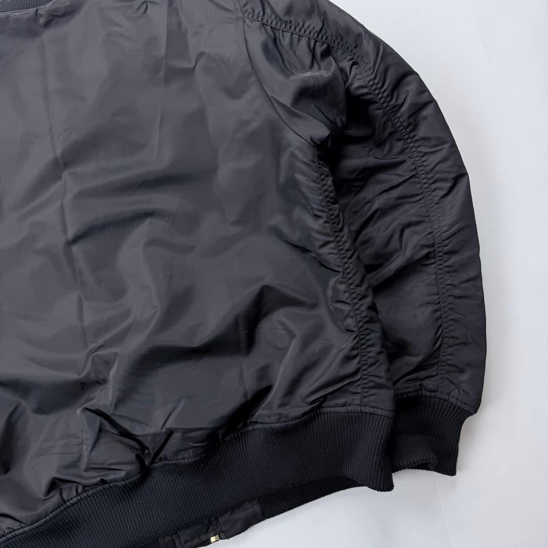 알파인더스트리 ma-1 블랙(L) 상품이미지10