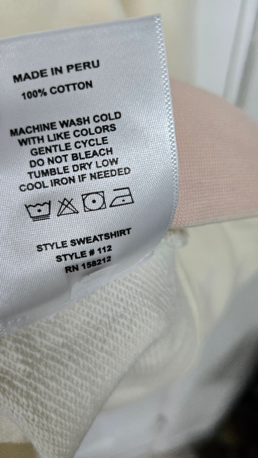 새상품)에카우스 라타 스웻셔츠 상품이미지9