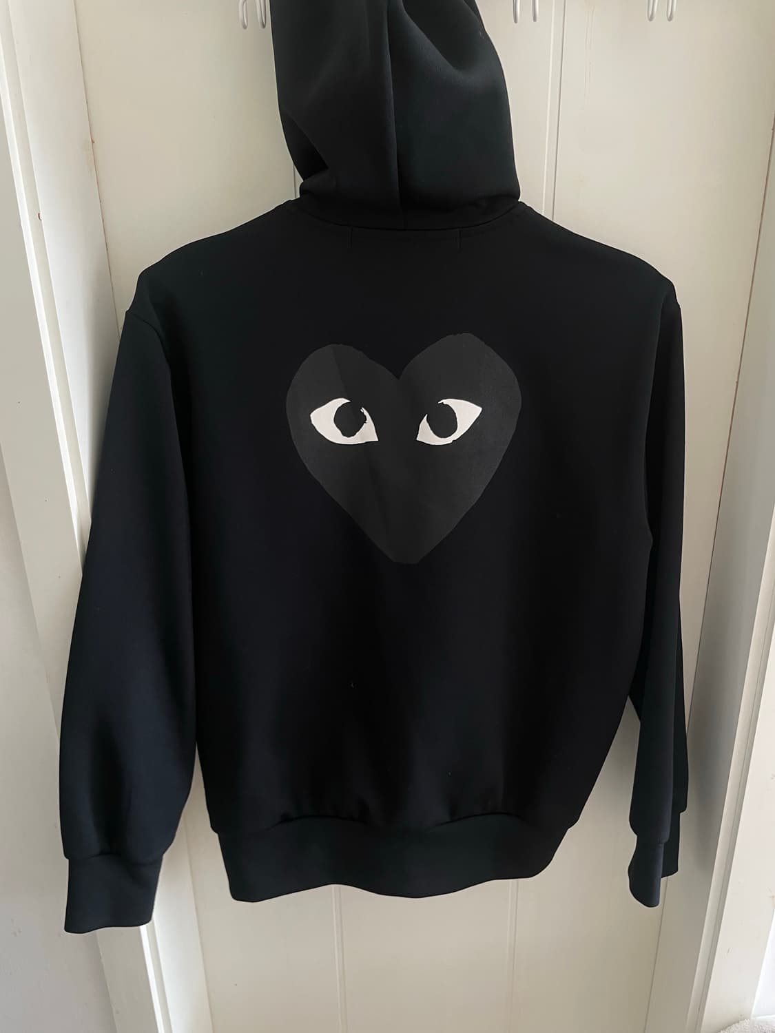 Comme des Garcons play 후드집업 블랙 m 상품이미지4