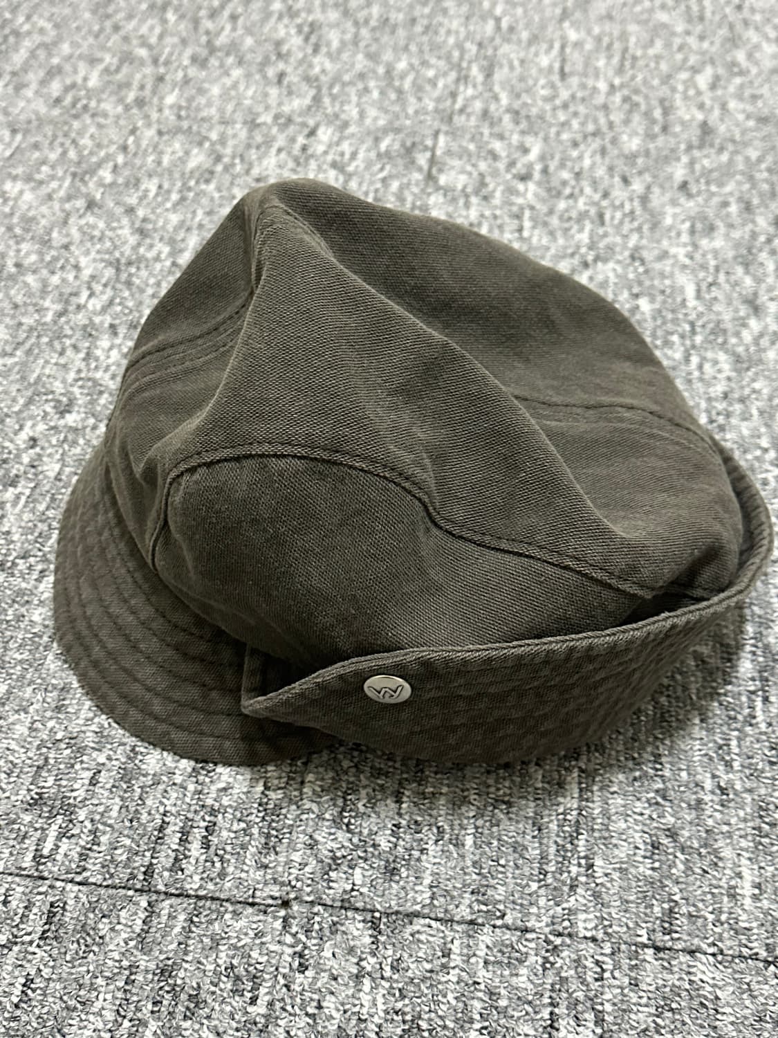 Open yy 오픈와이와이 모자 버킷 BUCKET BERET, KHAKI 상품이미지3