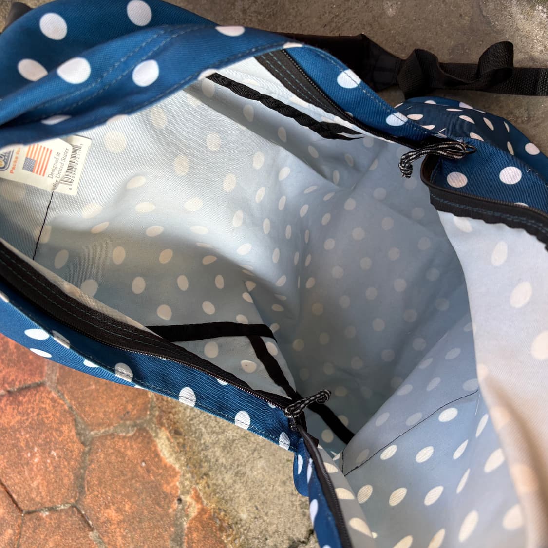 Outdoor Products 아웃도어 프로덕트 도트 땡땡이 백팩 가방 상품이미지9