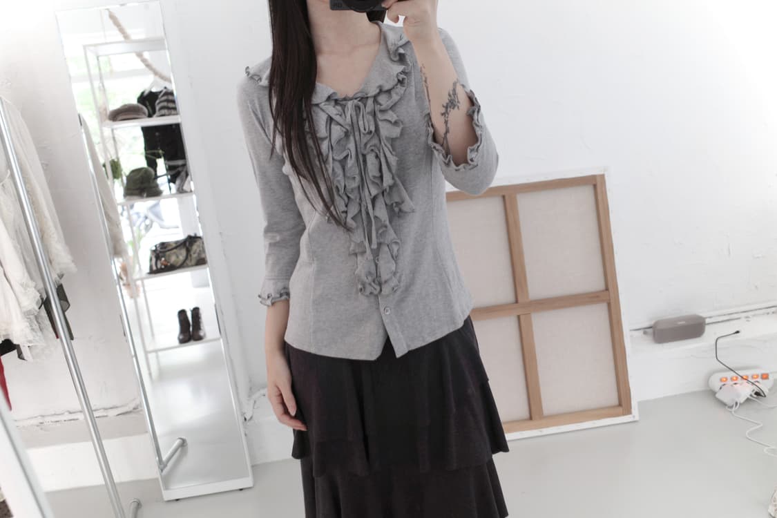 frill cardigun 상품이미지6