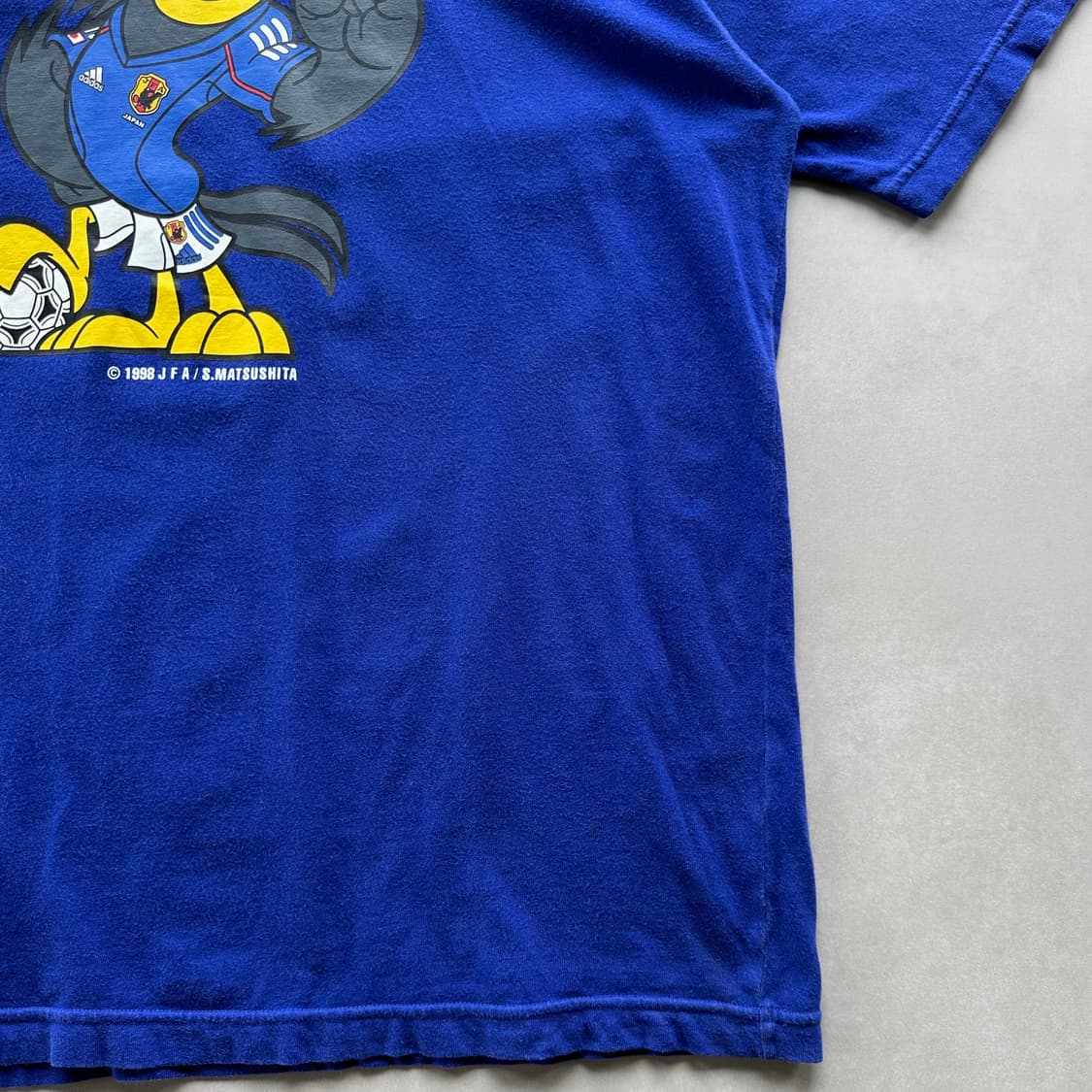 [L]아디다스 90s 일본 축구 국대 반팔 티셔츠 상품이미지4