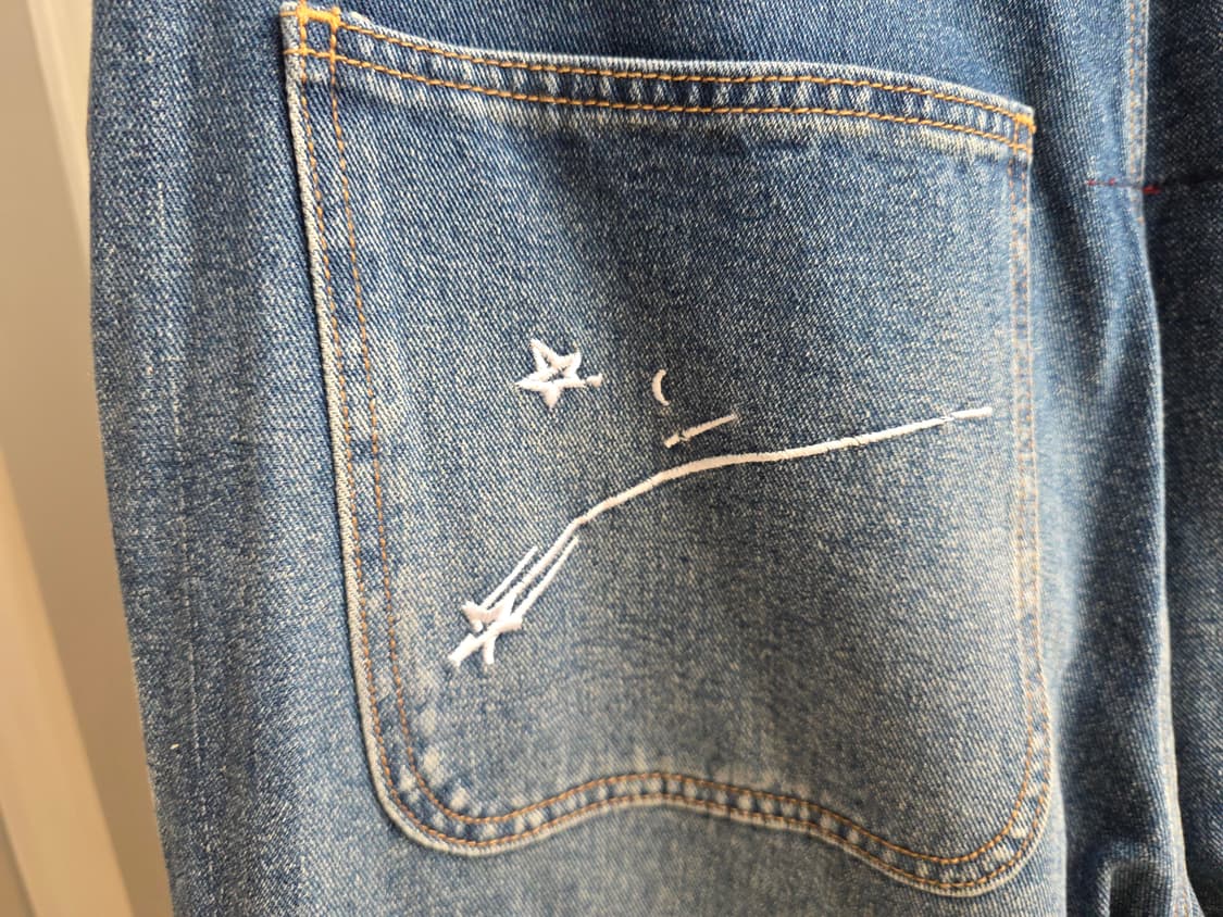 키드슈퍼 자수데님 팬츠 상품이미지10