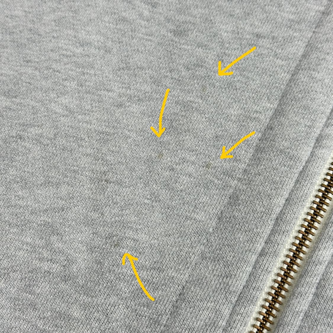 폴로 랄프로렌 기모 후드 집업 라이트 그레이 XL 상품이미지10