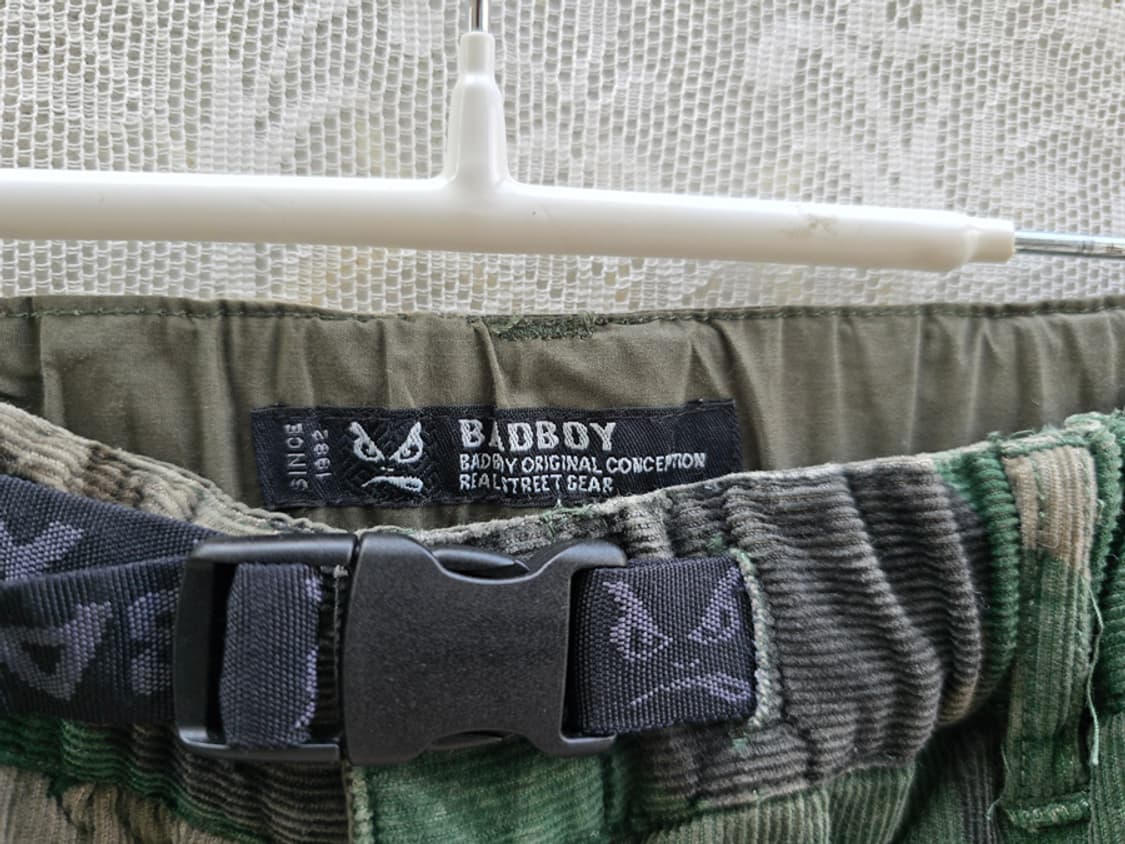 00s 배드보이 카모 코듀로이 조거 팬츠 상품이미지5