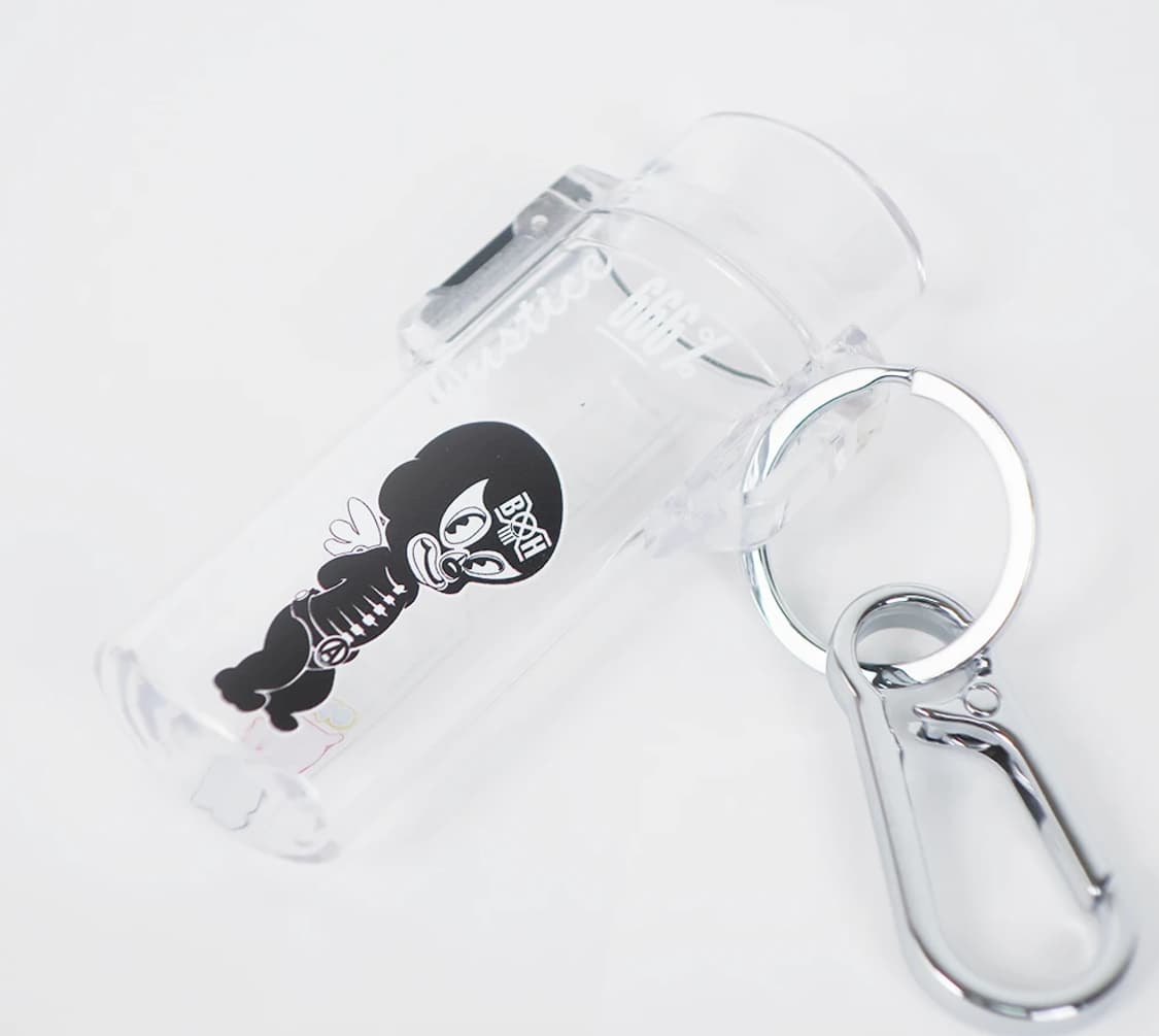 [새상품/F] 세인트미카엘 x 바운티헌터 마스크 라이터 케이스 클리어 상품이미지2