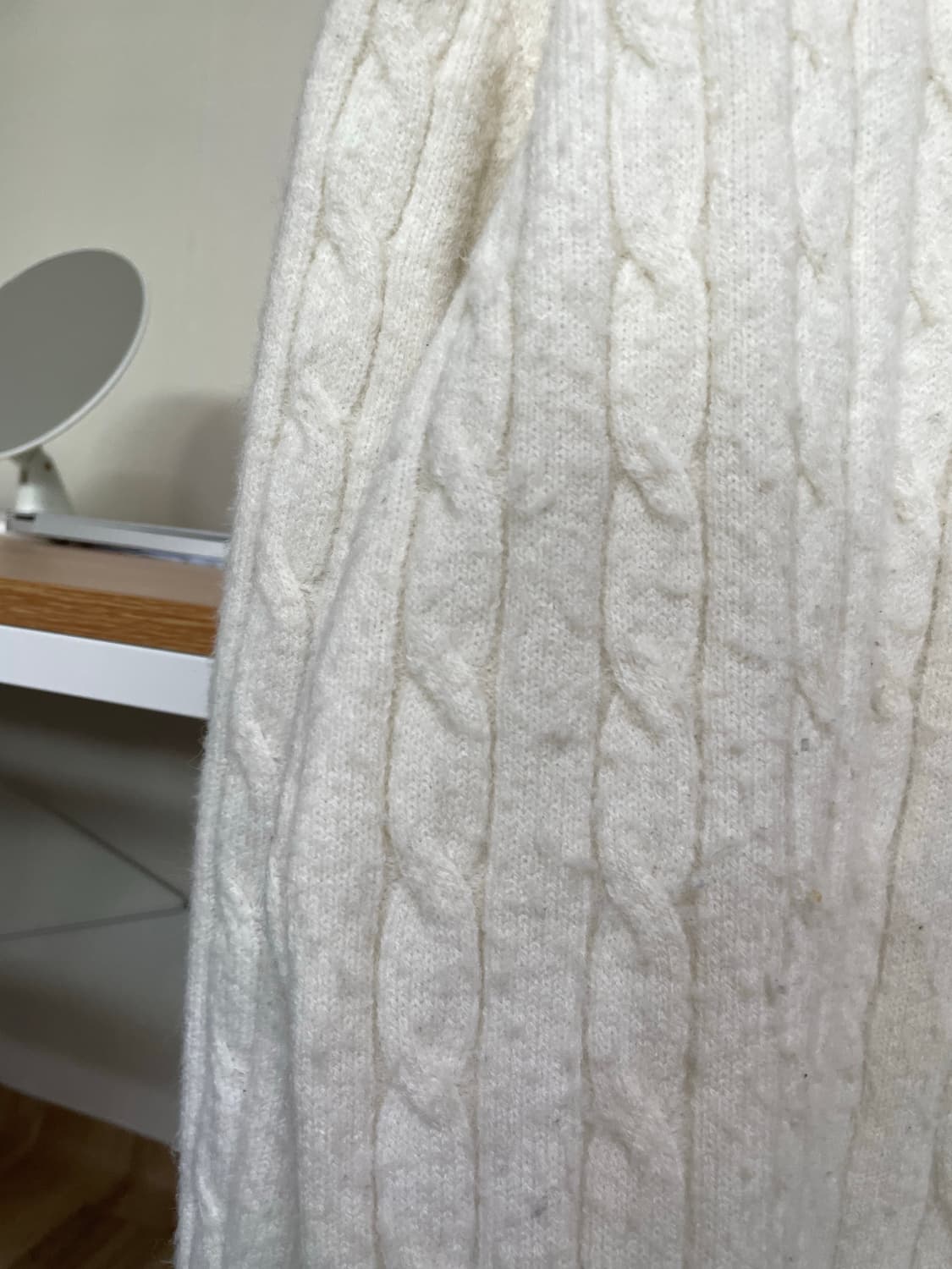 폴로 케이블니트집업 상품이미지4