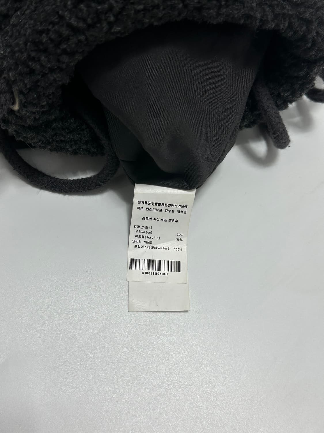 커버낫 부클 뽀글이 미니 크로스백 파우치 가방 상품이미지7