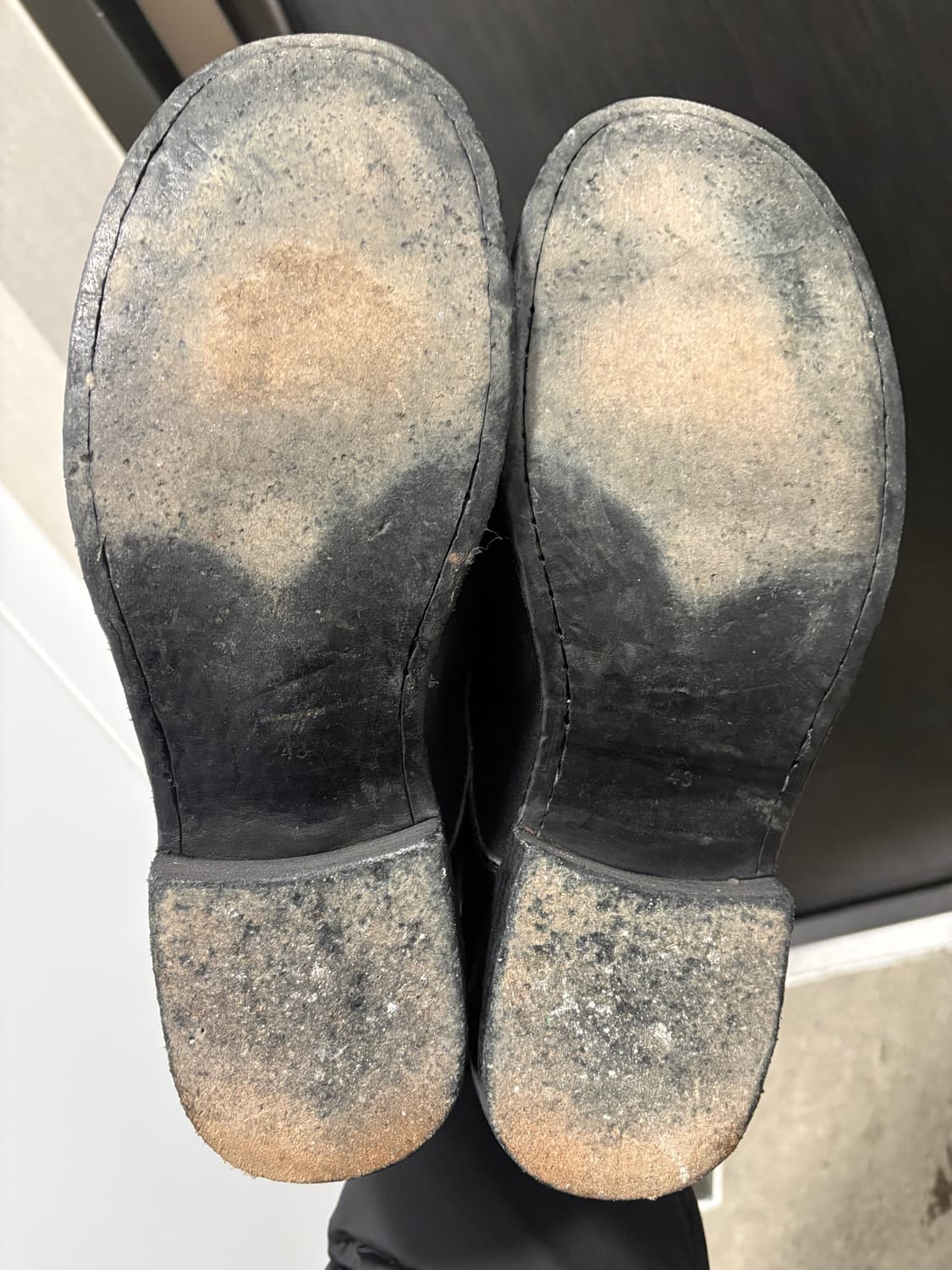 [275]라퍼지스토어 코도반 클래식 플레인 슈즈 상품이미지5