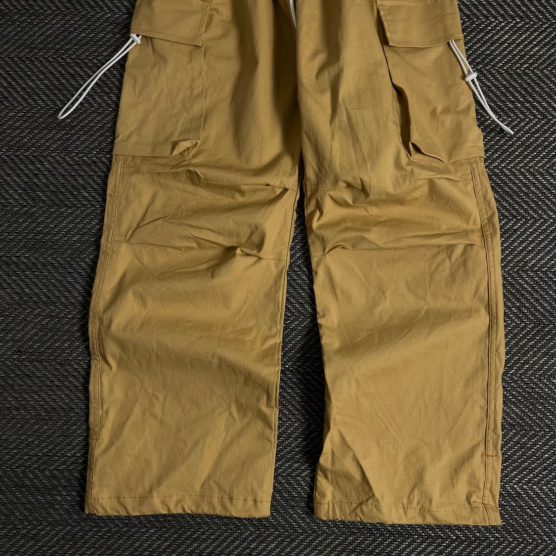 빈티지 카고 스트링 립스탑 퍼티그 팬츠o 3157 상품이미지2