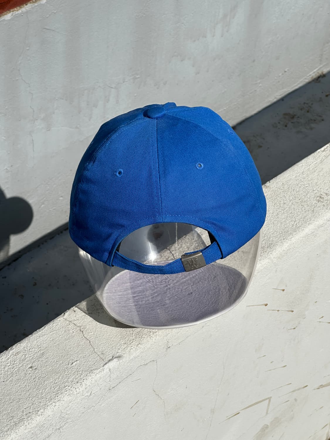 [F] 우알롱 로고 블루 볼캡 모자 상품이미지4