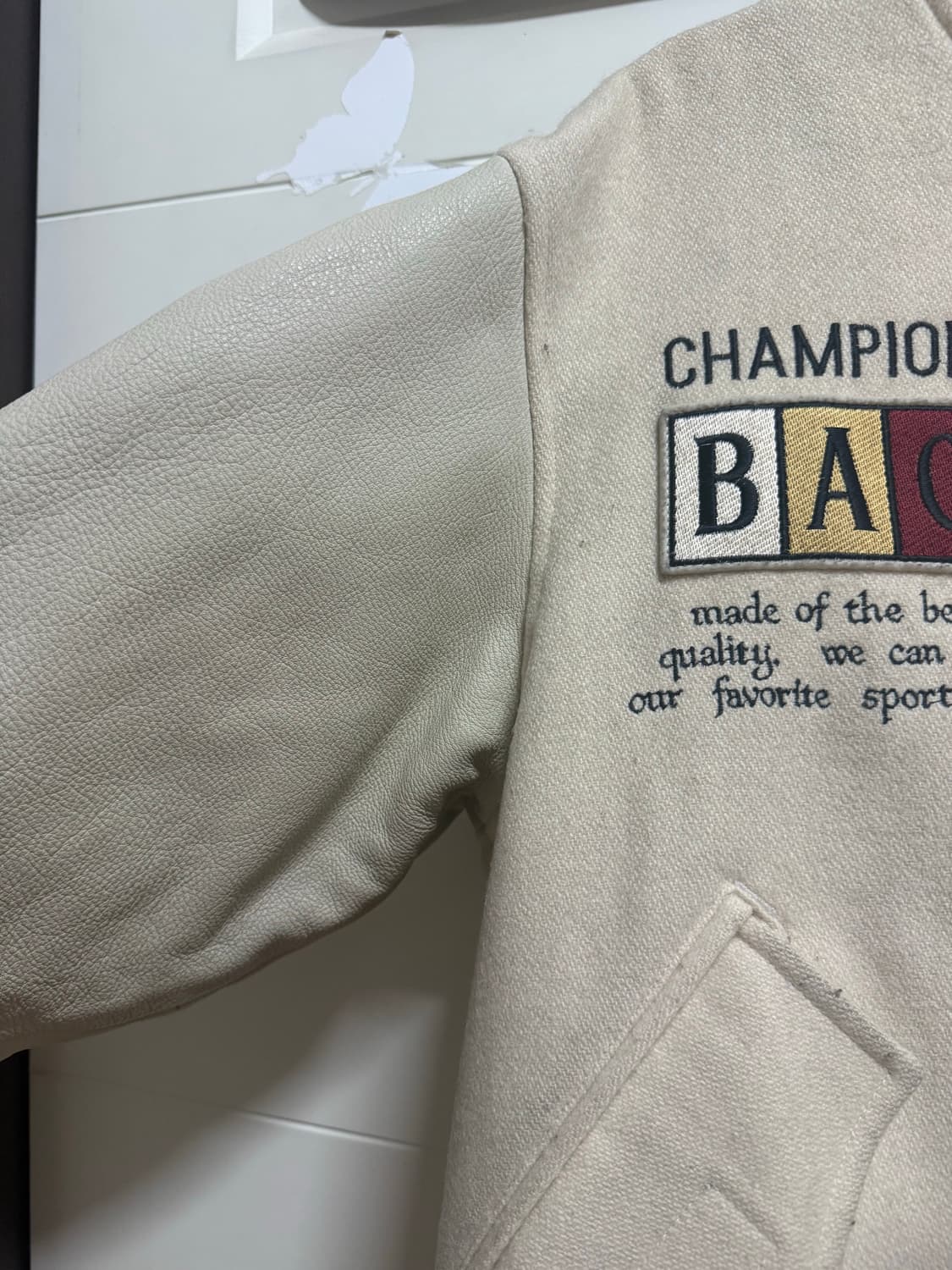 batsu 올드스쿨 바시티자켓   상품이미지5