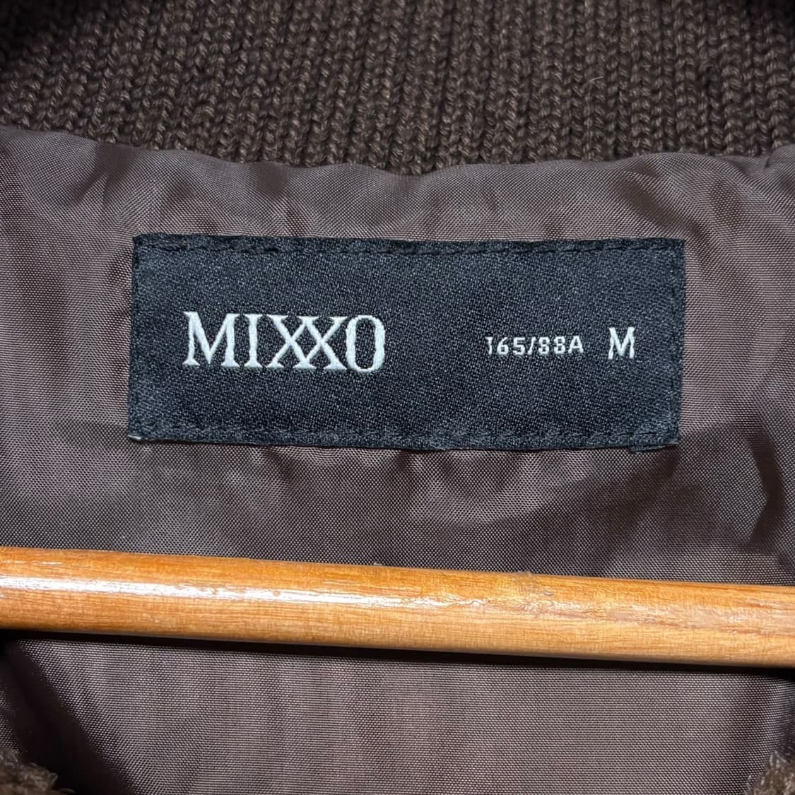 3752 미쏘 브라운 루즈핏 카라 퍼자켓 상품이미지3