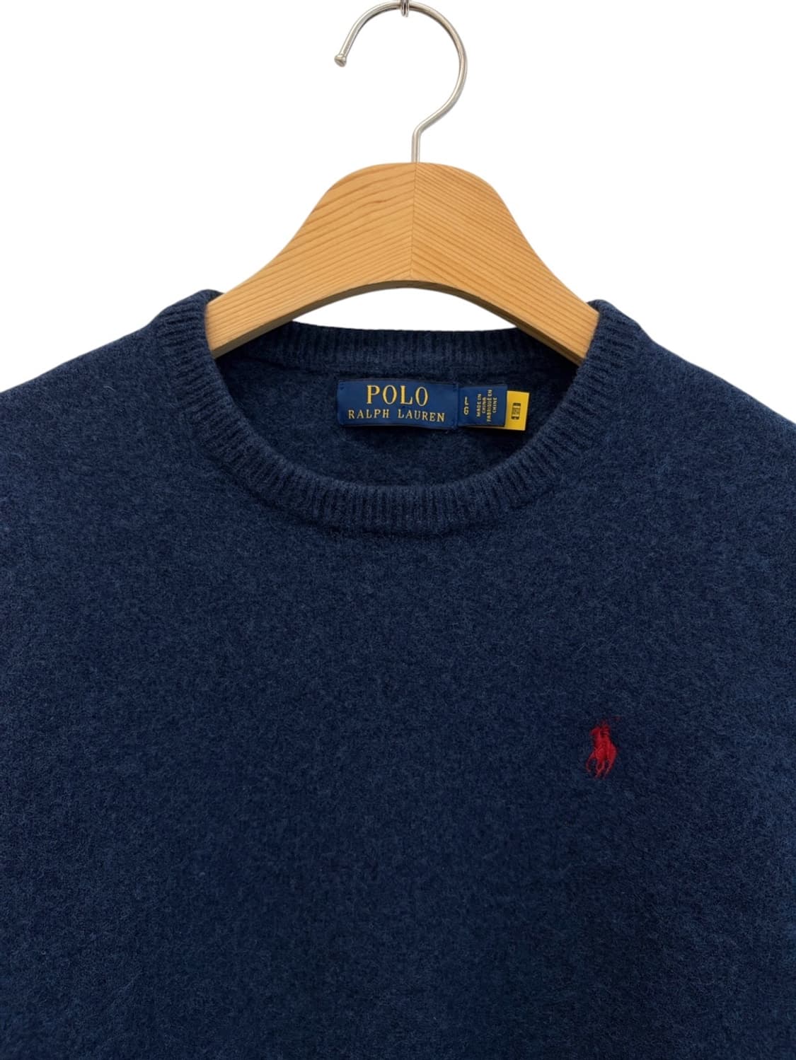 폴로 울 니트 블루네이비 (여성L) 상품이미지2
